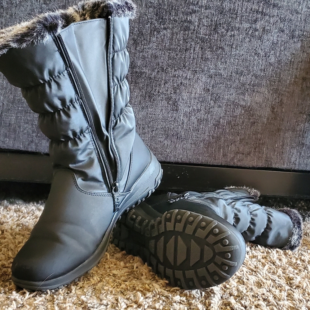 Totes, 9 women's, black